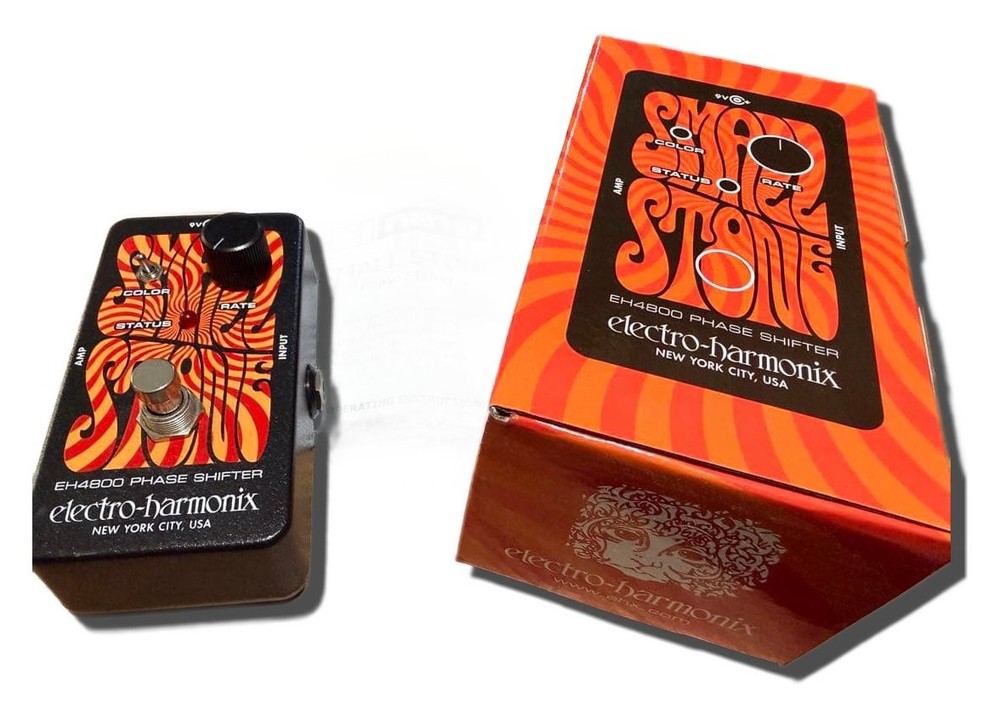 ELECTRO-HARMONIX SMALL STONE Phaser Effects Pedal Tested & Works 5032