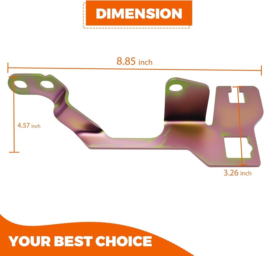 Upgraded Throttle & Kickdown Cable Bracket –Compatible with Performer, Thunder