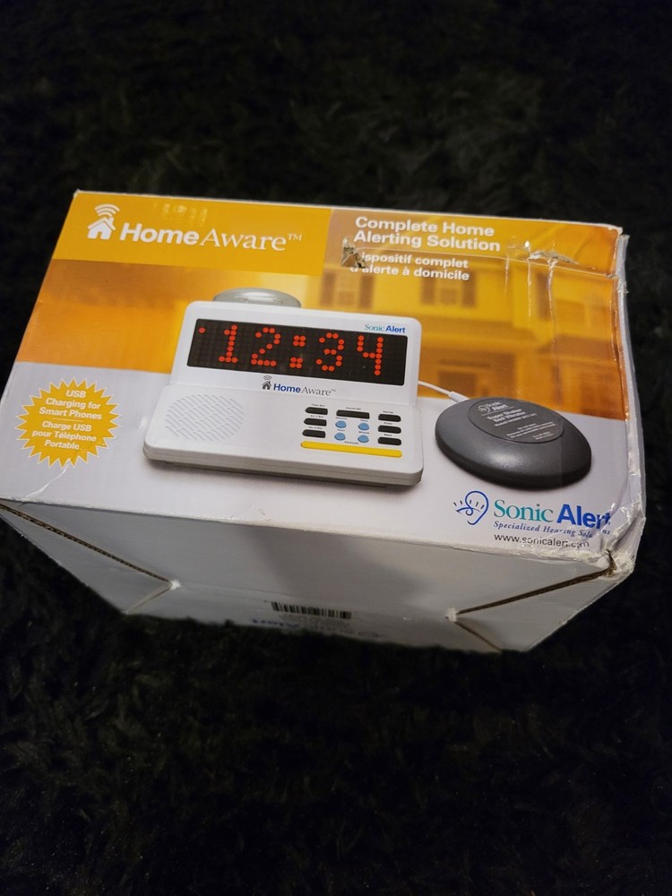 Sonic Alert Home Aware HA360MVSB2.1 Alerting Solution - New Open Box