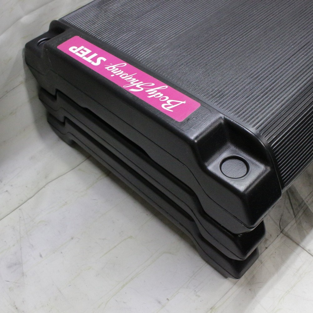 Step Exercise Aerobics Exercise Stepper Body Adjustable Step USA Made No VHS