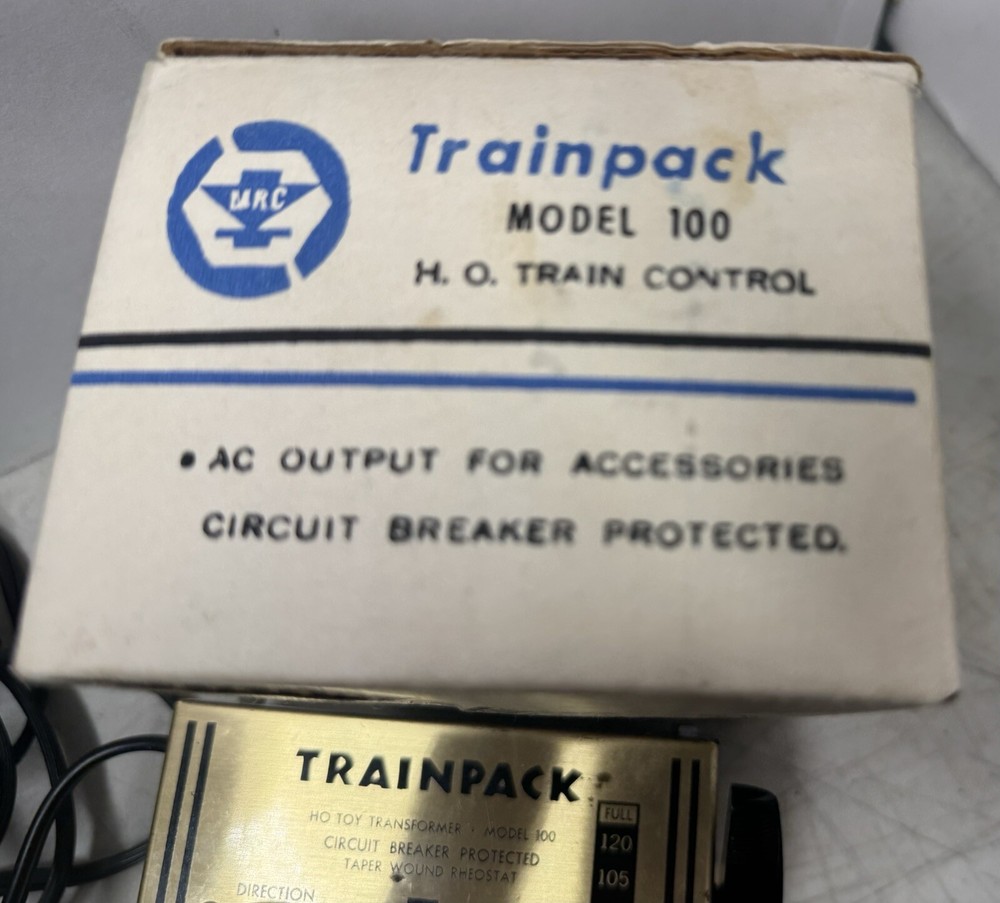 VINTAGE Trainpack GOLD HO Transformer Model Rectifier Co.with Box