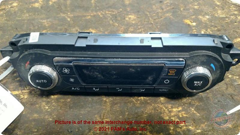 Used A/C Selector Switch fits: 2016 Ford Escape Front automatic temperature cont