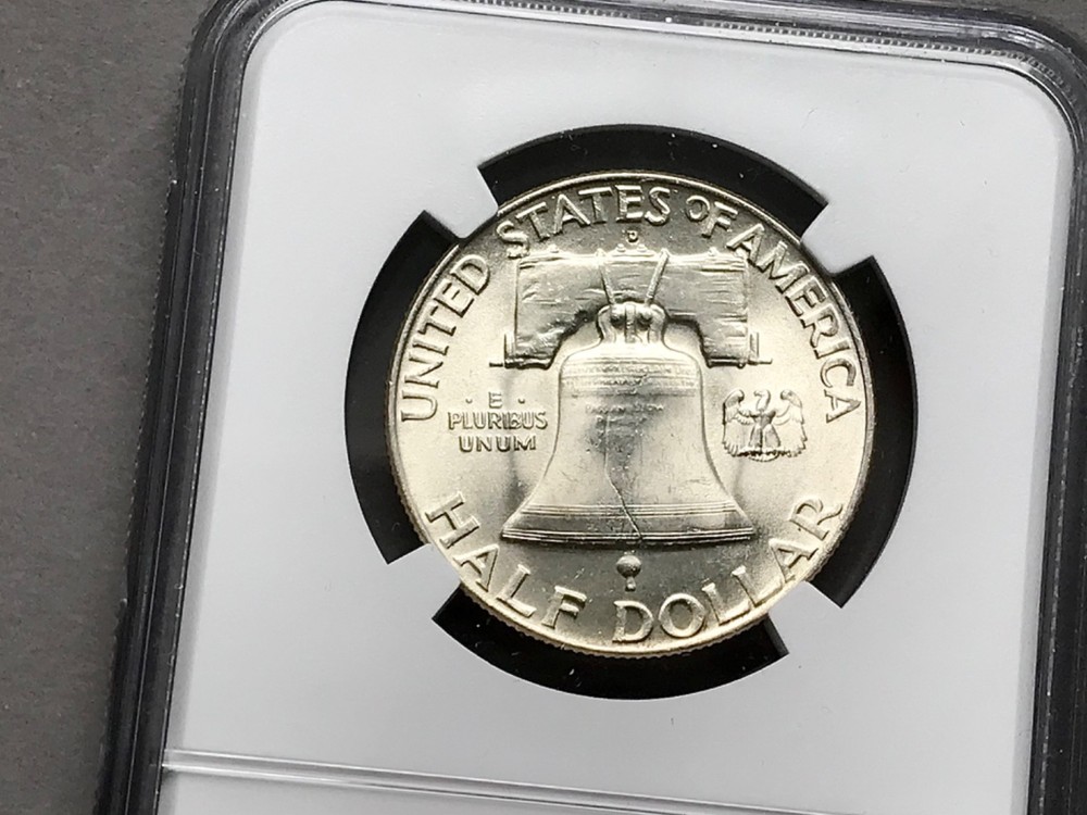 1951D Franklin NGC MS65FBL