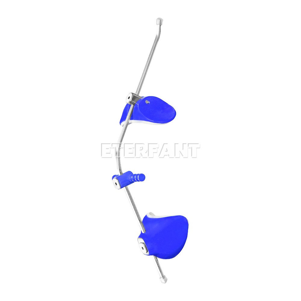 ETERFANT Dental Reverse-Pull Forward Pull Single Bar Headgear Blue Adjustable