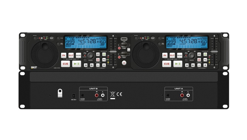 SKP PRO AUDIO USD-2010 Professional DJ USB/SD Pro Player
