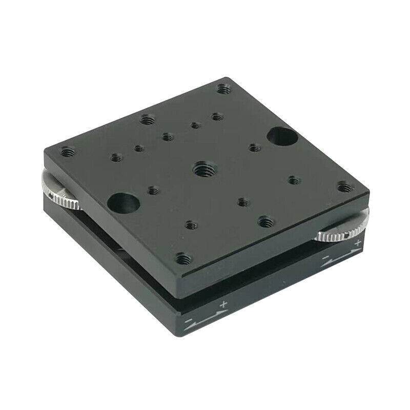 Manual Two-Axis Tilting Stage Fine Tuning Displacement Platform Sliding Table