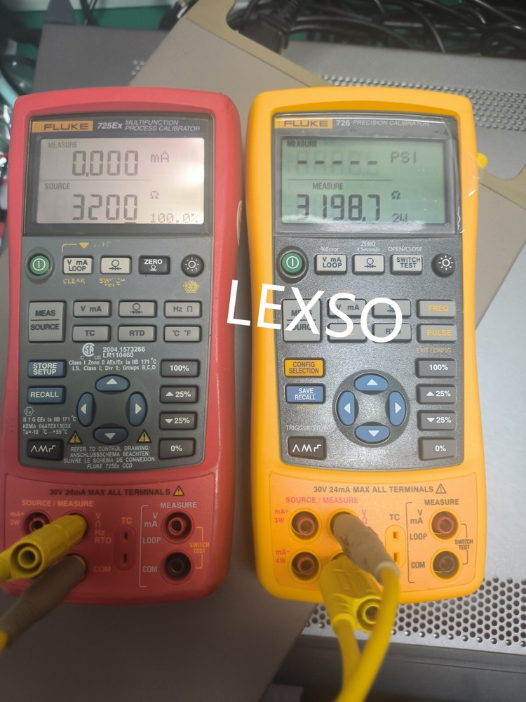 Fluke 725EX Multi-Function Process Calibrator Fluke725EX USED