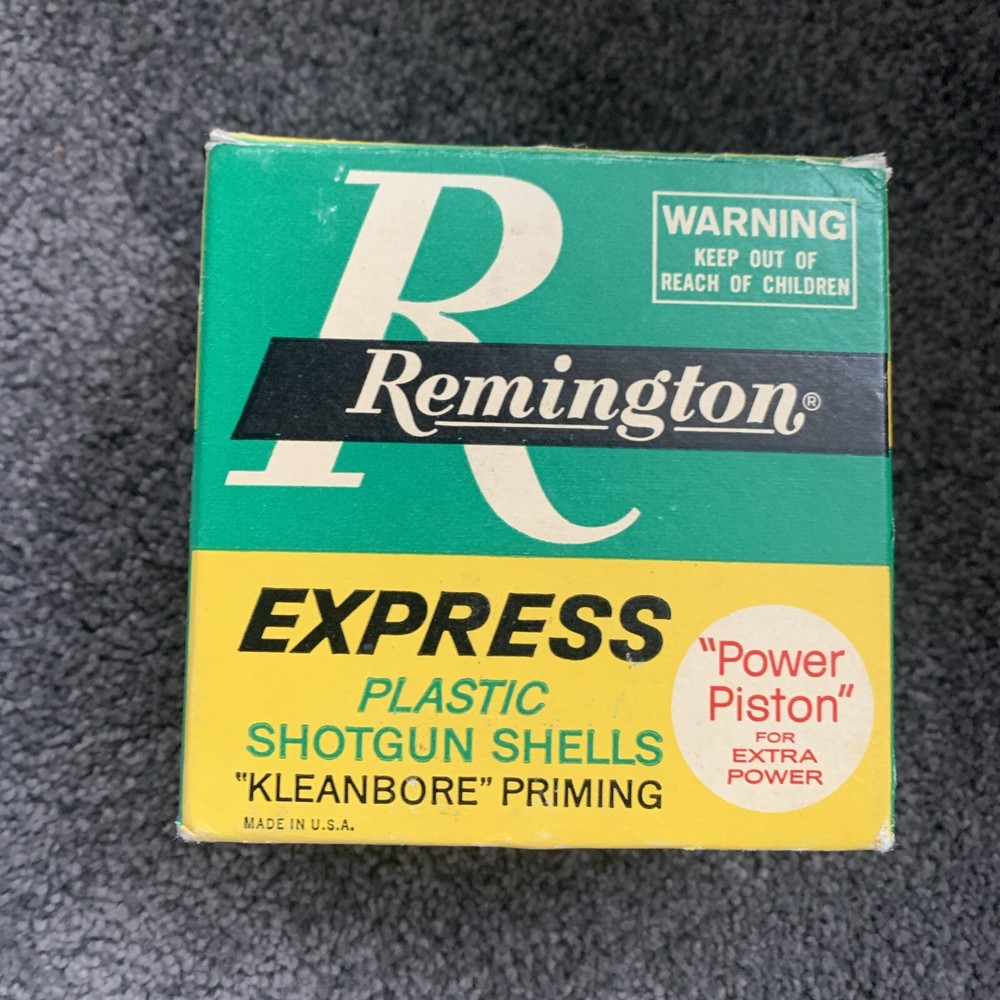 Remington 12 Ga Shotgun Shell Box Empty