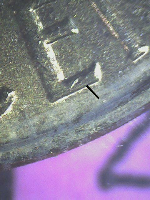 1963 LINCOLN CENT DDR-001 "CENT& INITIALS" GEM BU   ALL