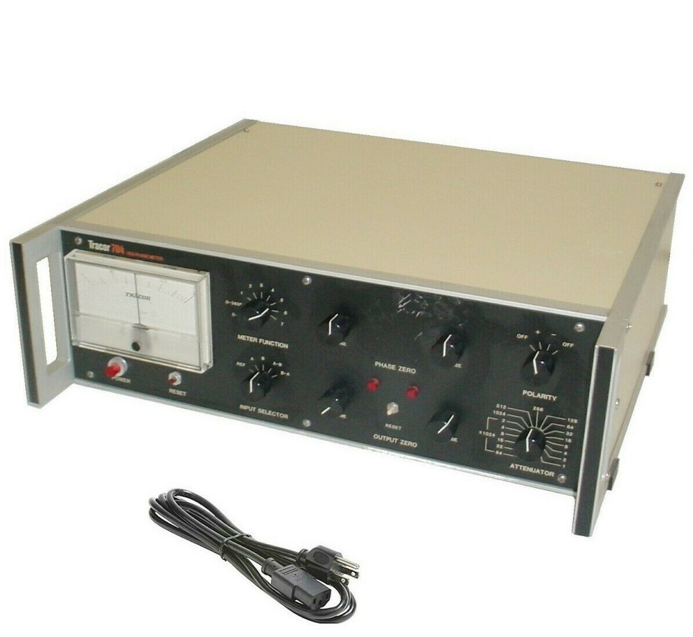 Tracor 704 USD Benchtop Phase Meter PH MTR 113159-0002