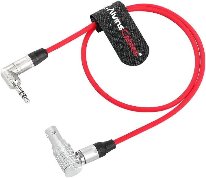 Ultra Soft Timecode Cable for Komodo Tentacle Sync 3.5mm TRS EXT 9 Pin 45CM 18in