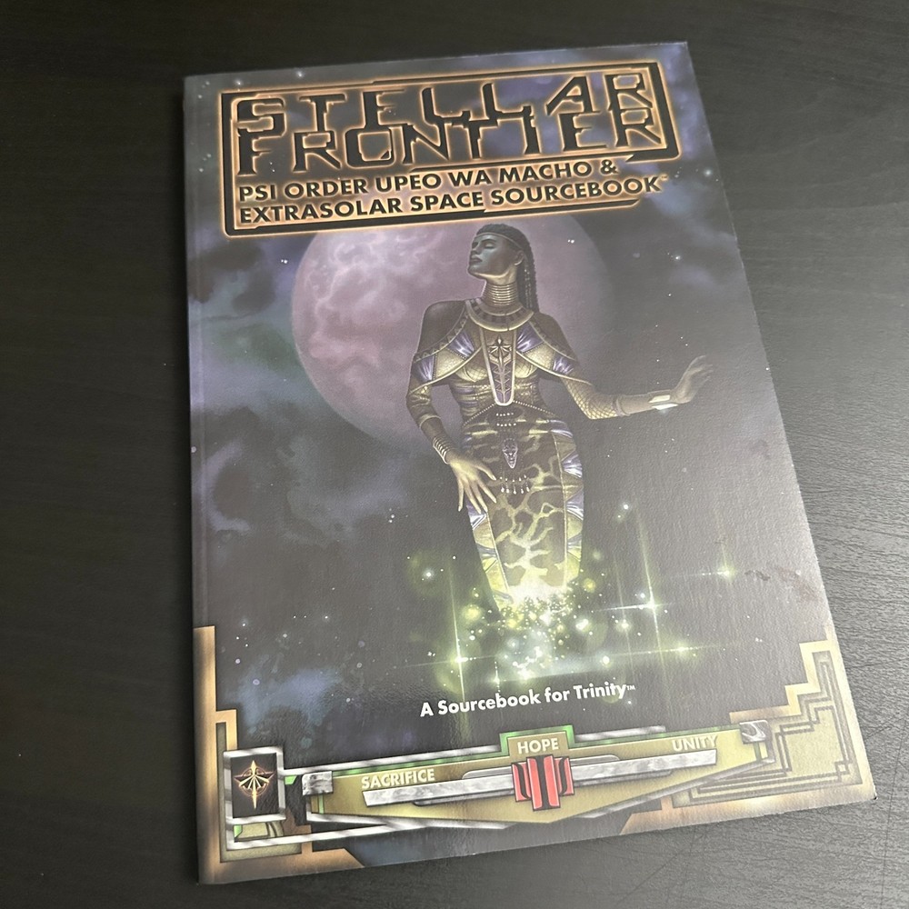 Stellar Frontier PSI Order Upeo WA Macho Extrasolar Space Sourcebook