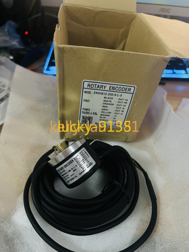 1pc New Autonics rotary encoder E40HB12-200-6-L-5