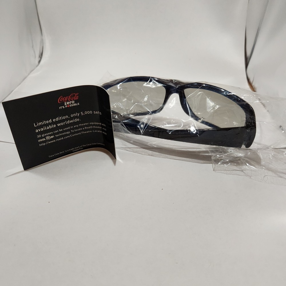 Collectors Avatar Coca Cola 3D Glasses