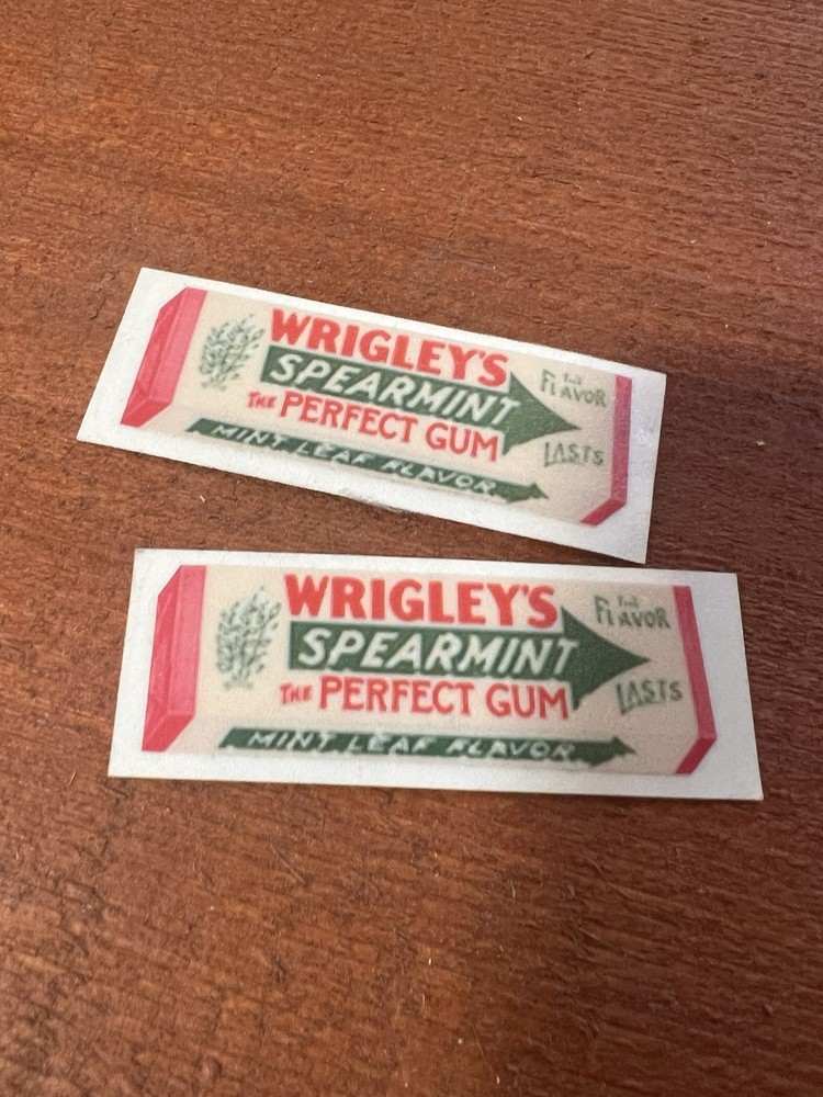 Wrigley’s Spearmint Gum Sticker