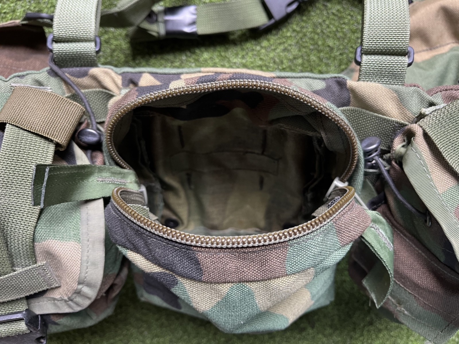 RARE OLDGEN SOF SPEAR Load Bearing Rig MOLLE M81 Woodland Camo Safariland ELCS