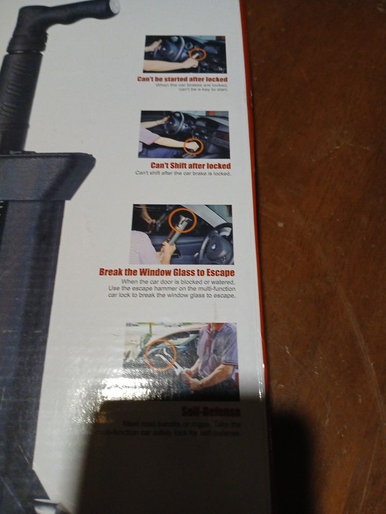 Multi Function Car Saftey Lock