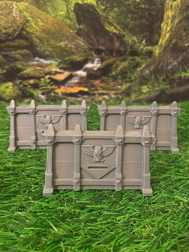 Warhammer DnD Compatible Terrain BUNDLE Grey Unpainted
