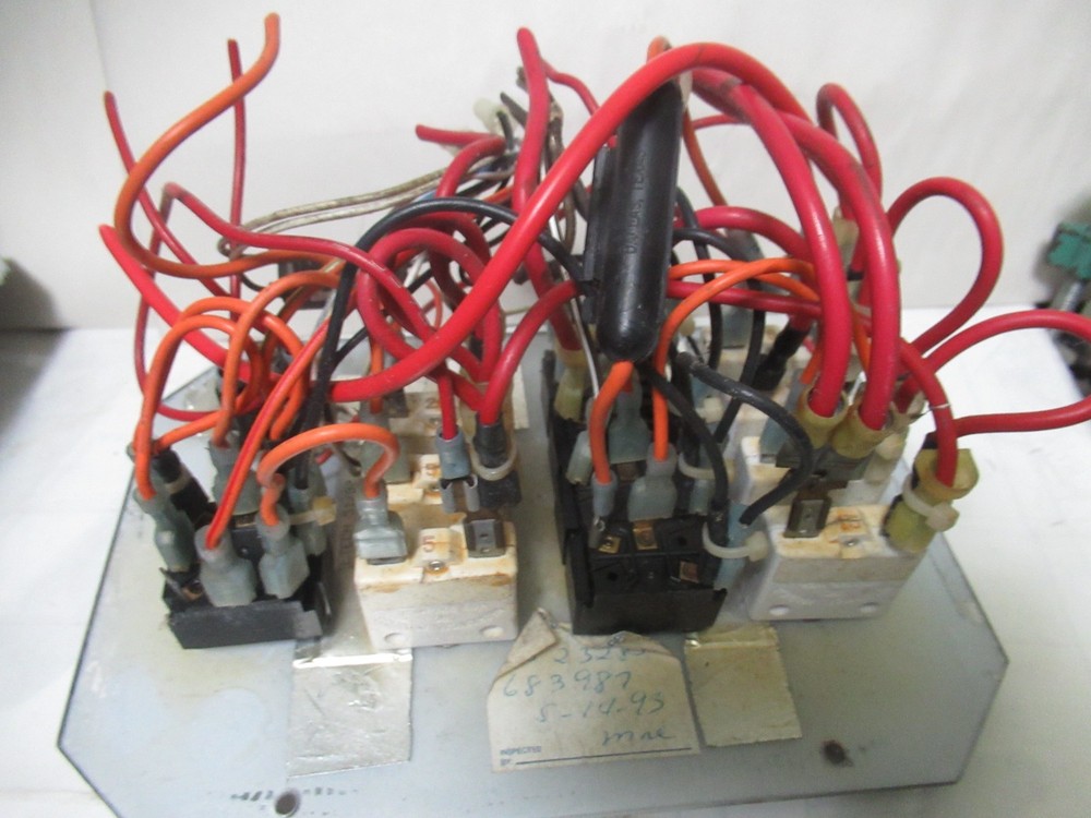 Boat TOGGLE SWITCH & BREAKER PANEL 6 X 8 3/4 WINDLASS SWITCH TOGGLE SWITCHES