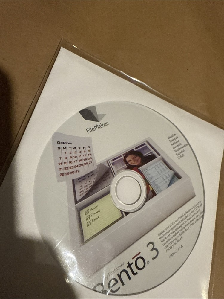 Bento 3 by FileMaker ~ for MAC ~ NEW