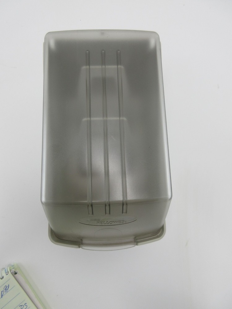 Fellowes 3.5 Diskette Storage Tray Box 3 1/2"