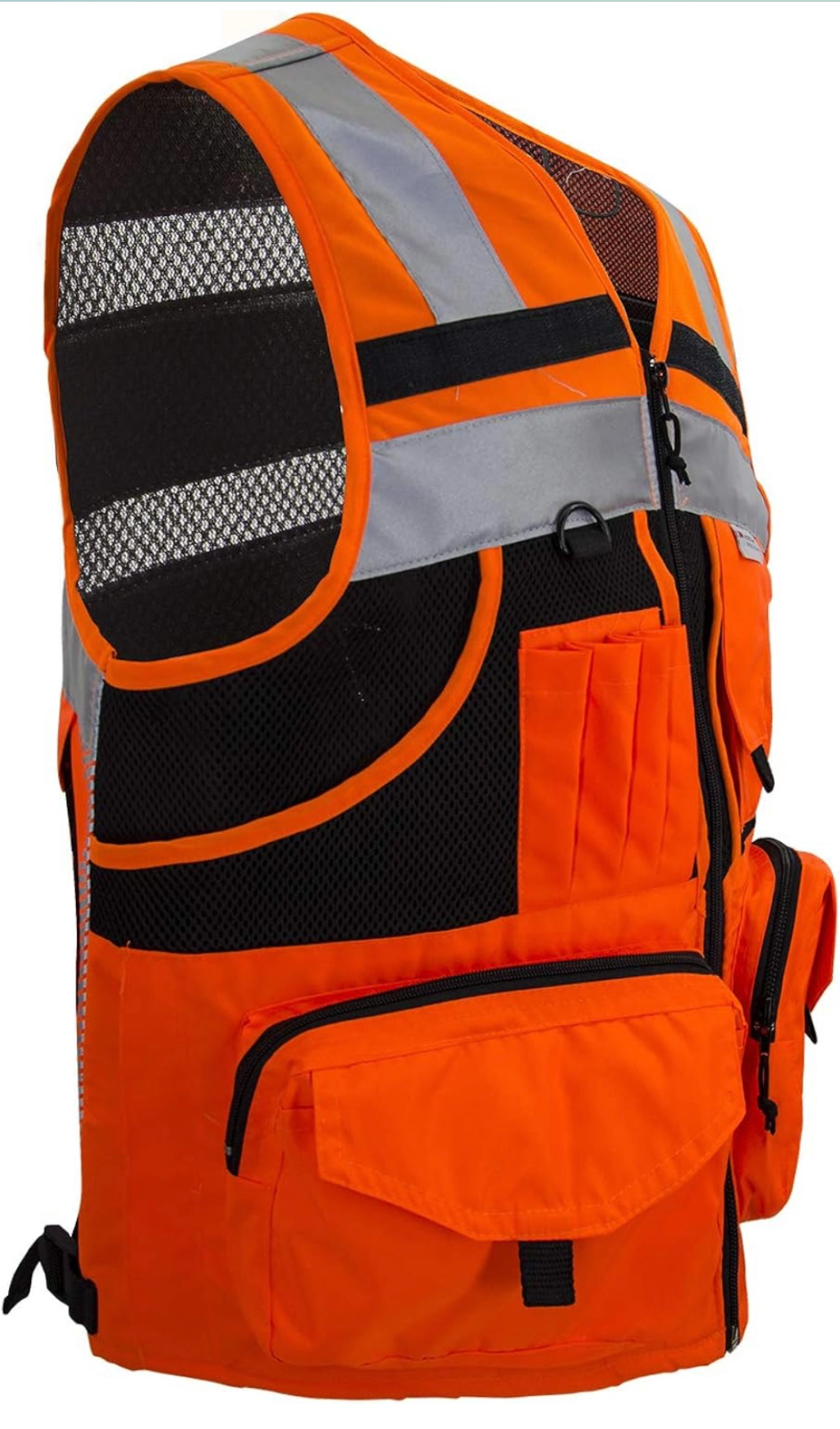 3M Reflective Stripes Safety Vest Workwear For Men And Women Hi-Vis Vest