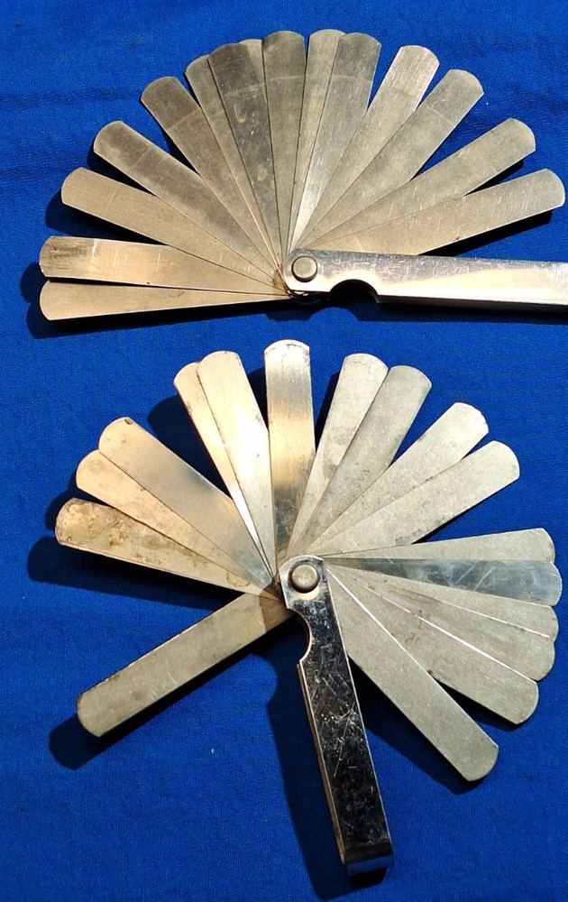 Mac Tools 3 piece feeler gauge set FG030 & FG-14 blade and FG25 spark plug gap