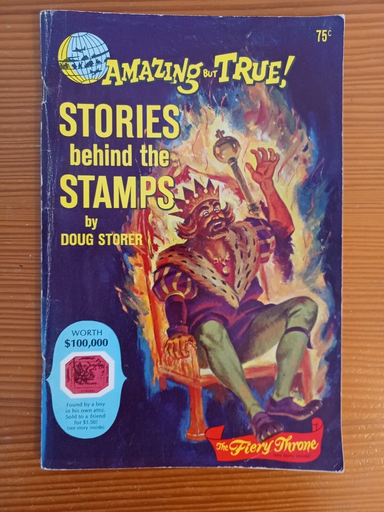 Amazing but True Stories behind the Stamps by Doug Storer (1968)