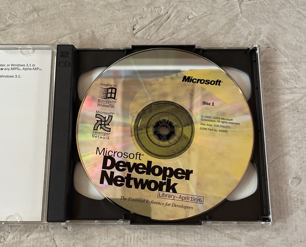 Microsoft Developer Network Library April 1996