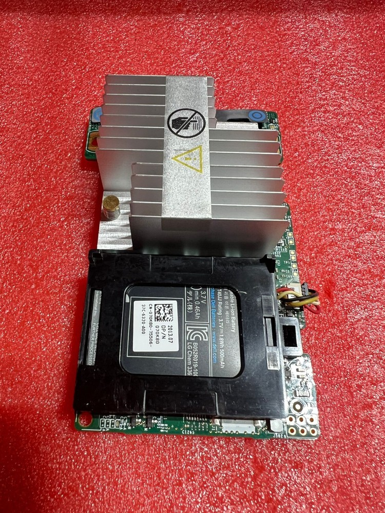 Dell PERC 5CT6D 05CT6D 6Gbps 512MB Mini Mono Raid Controller w Battery