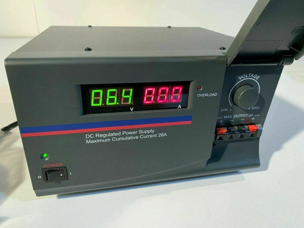 EXCELLENT BK PRECISION 1690 Regulated DC POWER SUPPLY Digital Face 28A Max NOS
