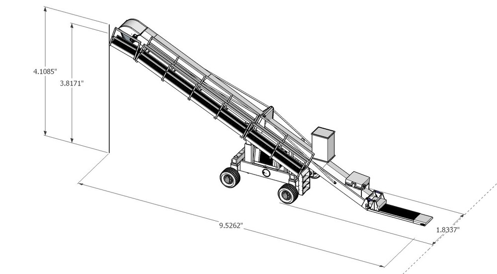 S Scale Transloader - Mobile Kit for Grain Elevator Structures 1:64