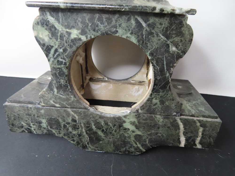1930s Art Deco Marble Clock Case