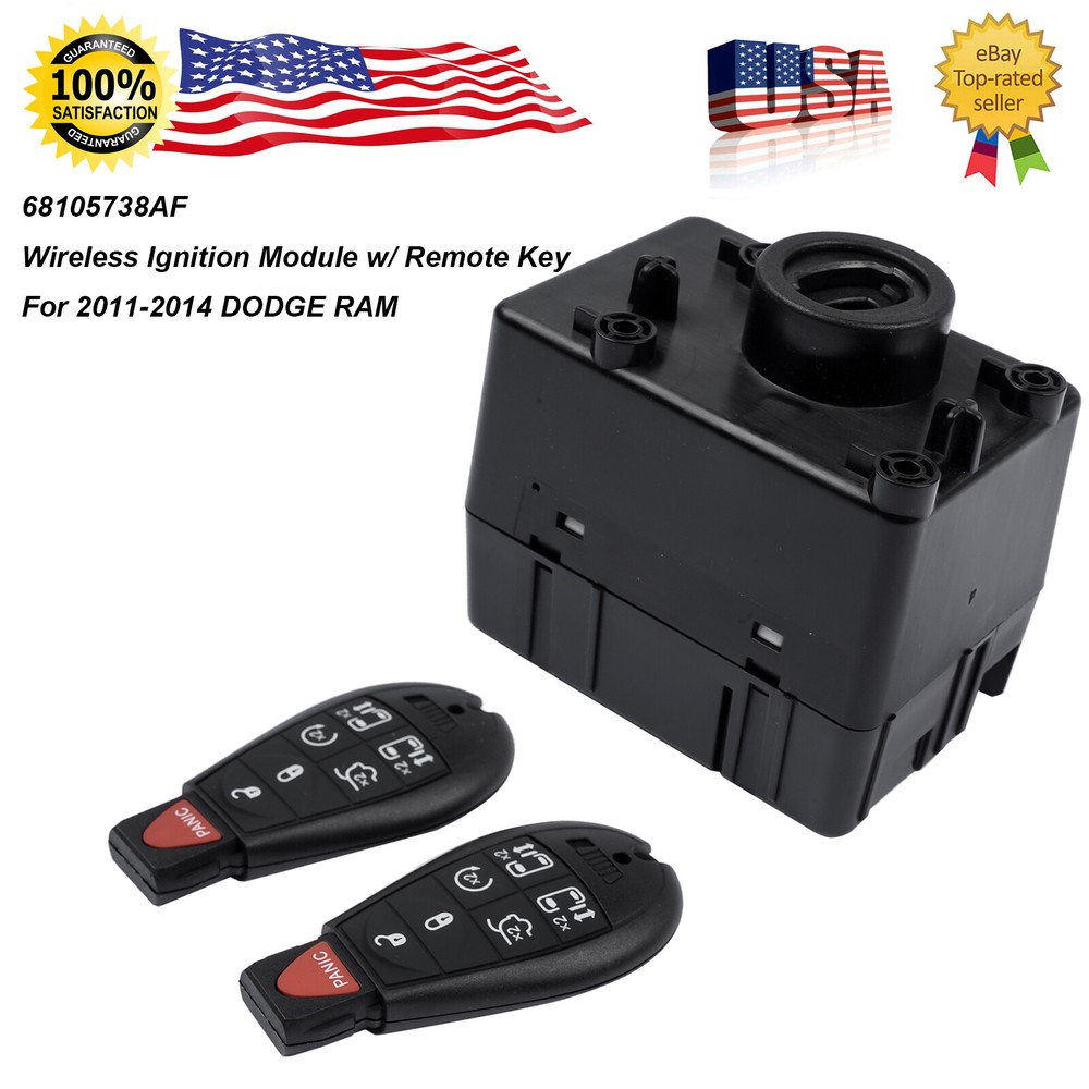Wireless Ignition Node Remote Start Module for Dodge Ram 2011-2014 68105738AF