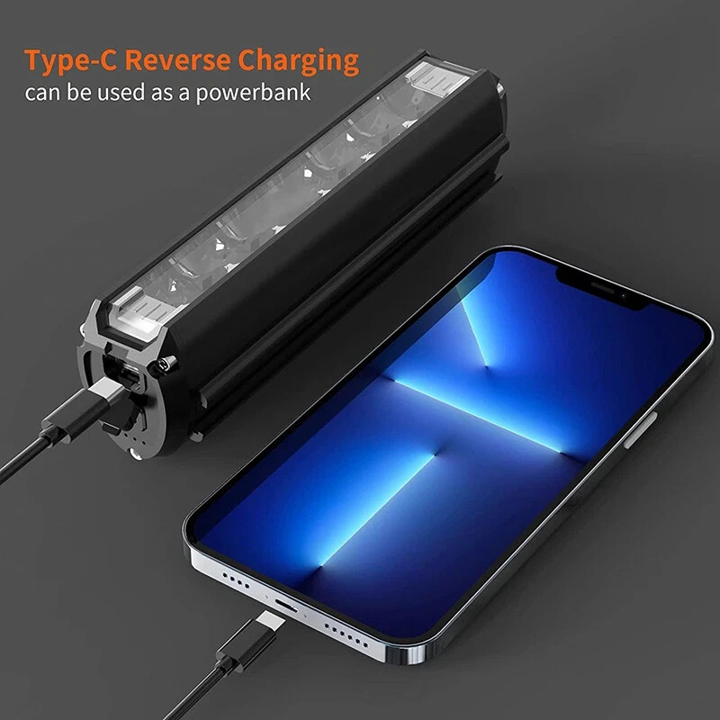 Waterproof 3LED Bike Light USB Rechargeable Super Bright Bicycle Front Headlight