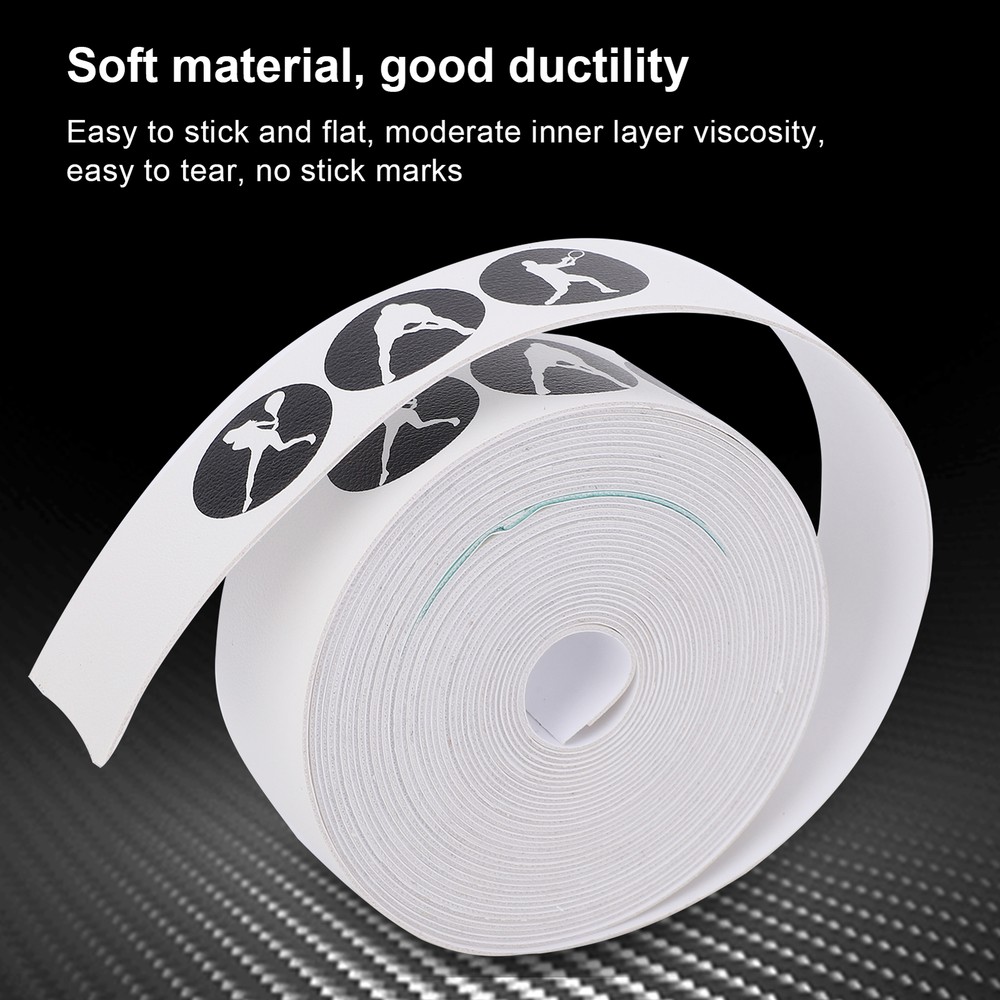 (White)Racket Tape Lightweight Racket Protectors Protect DS