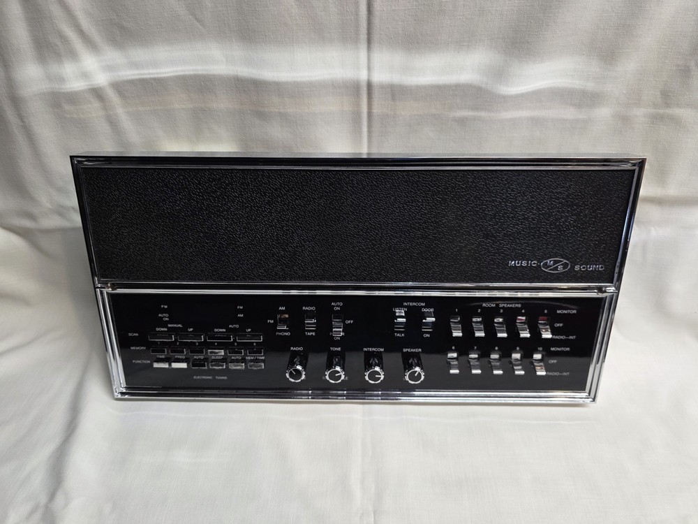 M&S Rebuilt N350 Silver and Black Intercom Master
