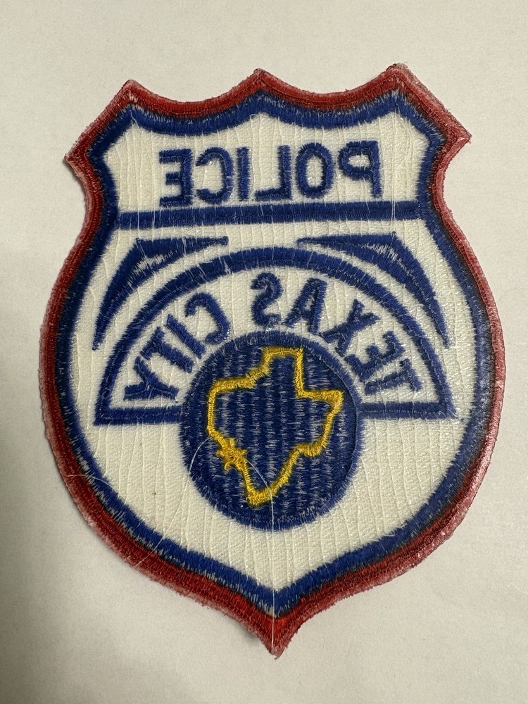Texas City Texas Police Patch