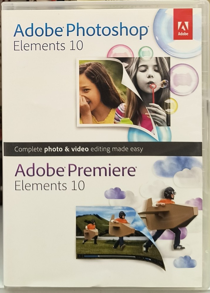 Adobe Photoshop Elements 10 Adobe Premiere