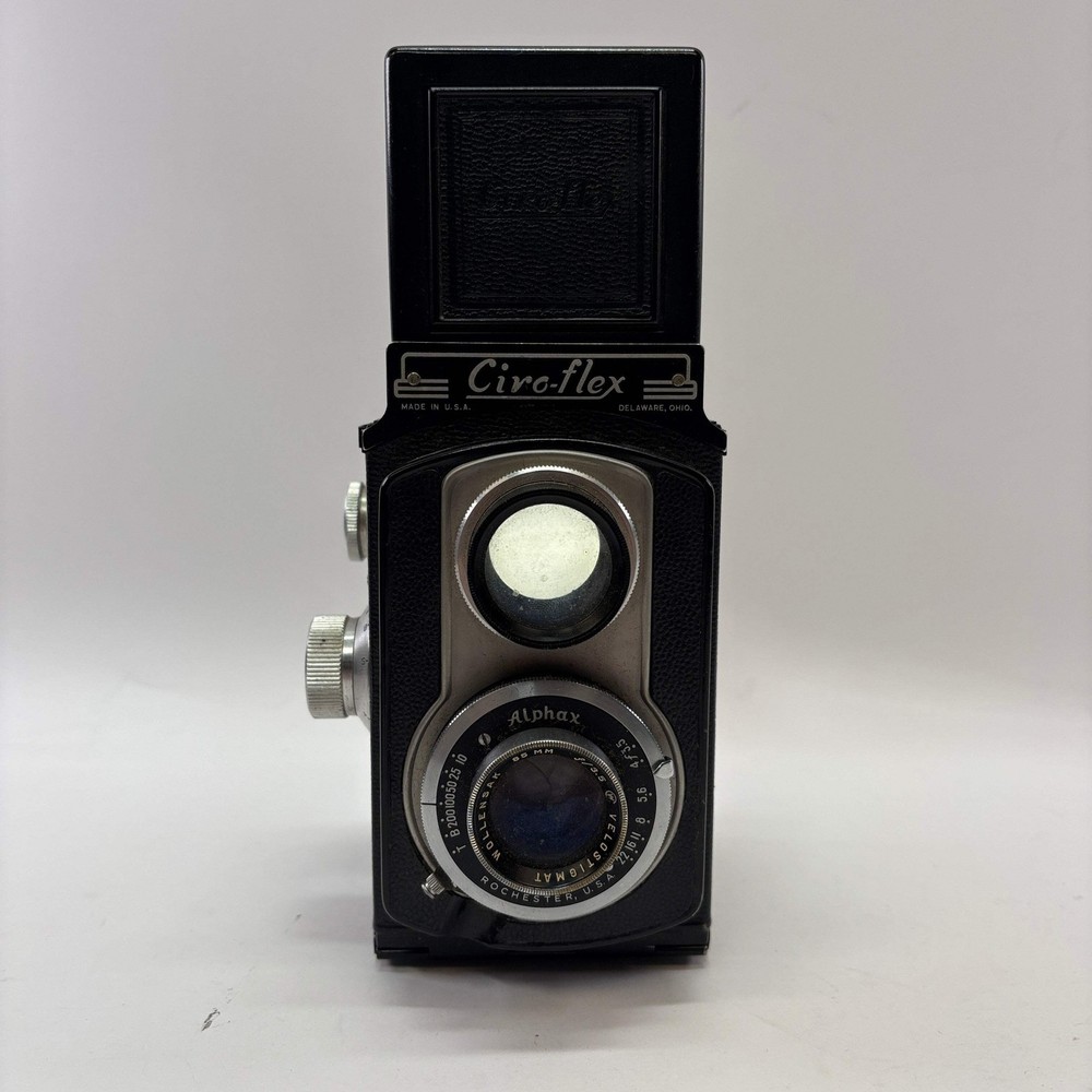Circo-Flex Alphax D Med. Format Camera TLR Wollensak Alphax Shutter