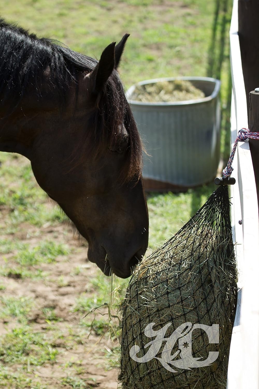 Hay Net for Horses | Slow Feed Hay Bag Feeder | Marine-Grade UV Treated Nylon |