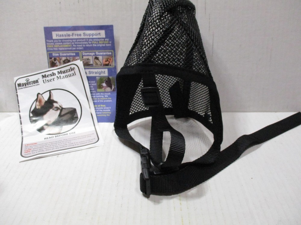 Mayerzon Soft Mesh Dog Muzzle Large