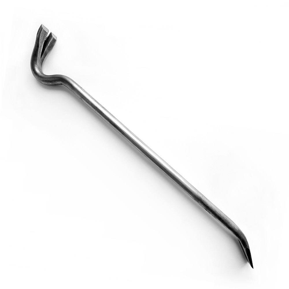 Titanium nail puller, lightweight, handmade, length 480 mm / 18.9 in "Titplus"