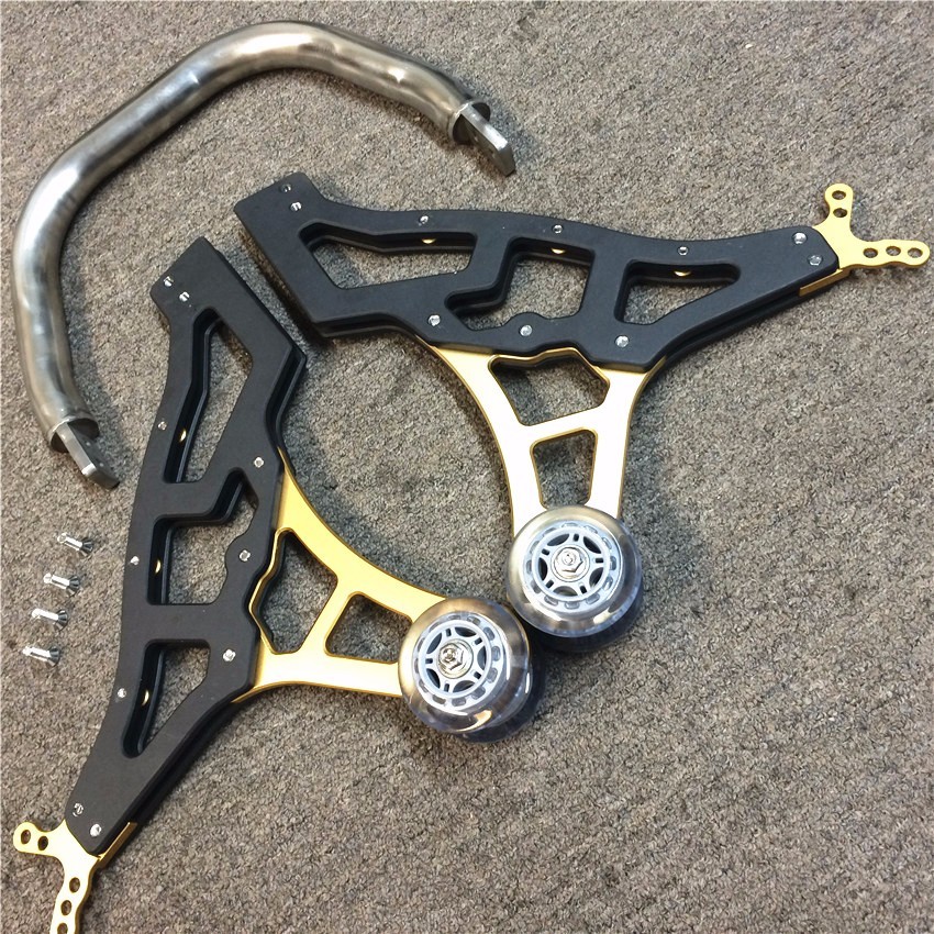 Universal Racing Motorcycle Sport Rear Combo Wheel Lift Stands Paddock Stands