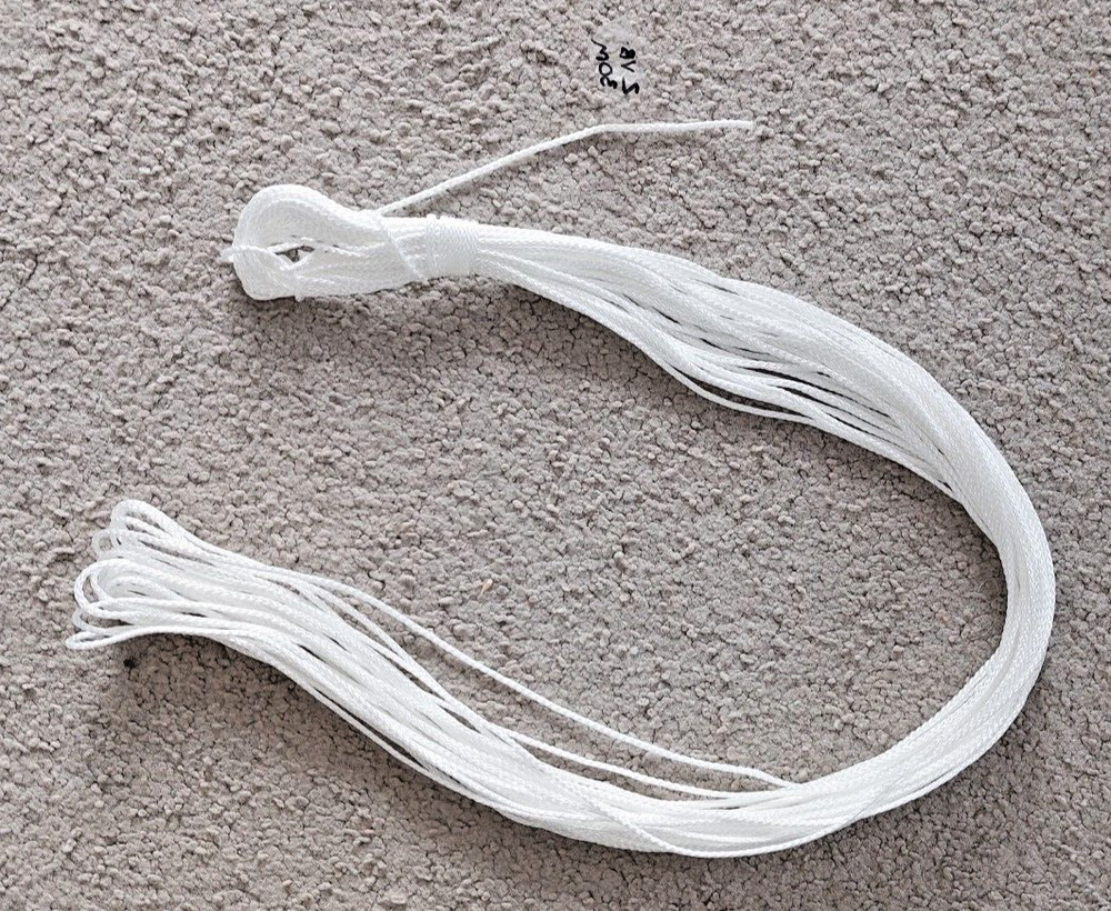 30m x 2mm White Polyester VB Cord Venetian Blind Rope String