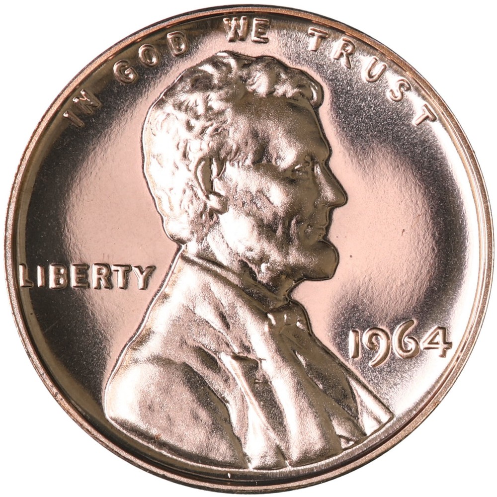 1964 (P) Lincoln Memorial Cent Gem Proof