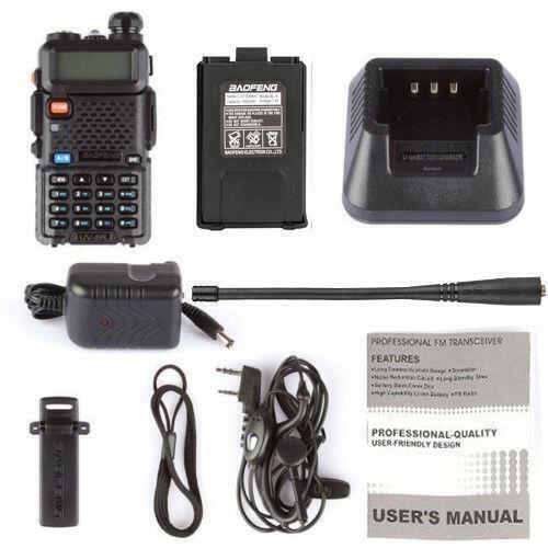 Baofeng UV-5R Dual Band Two Way Ham Radio Walkie Talkie Legal Version Hot Sale