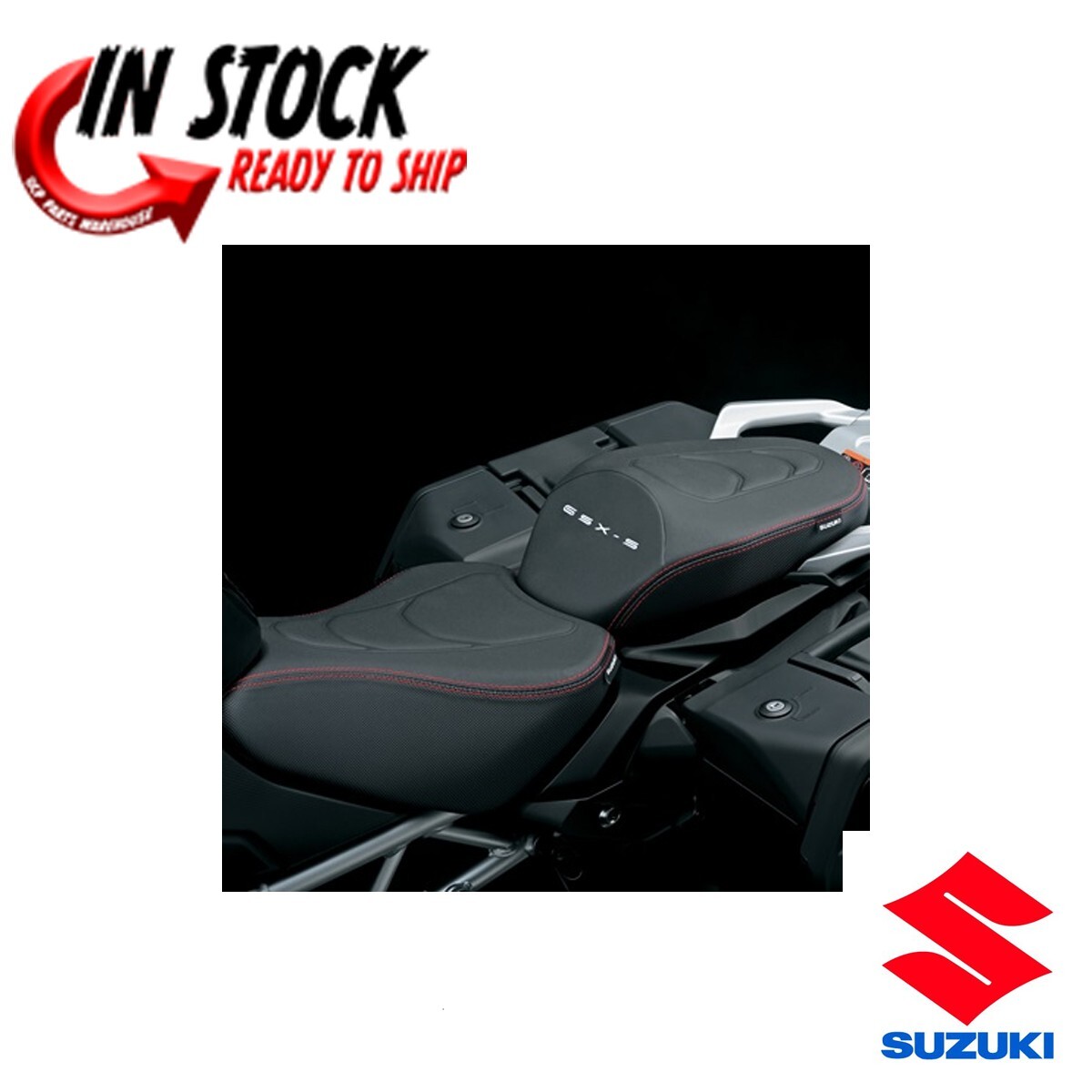 SUZUKI PREMIUM  DOUBLE LAYER SEAT 2024-2026 GSX-S 1000GX GENUINE OEM 45100-48820