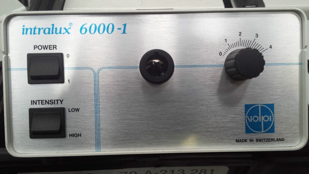 INTRALUX 6000-1 FIBER OPTIC LIGHT SOURCE   (R4S3.4)