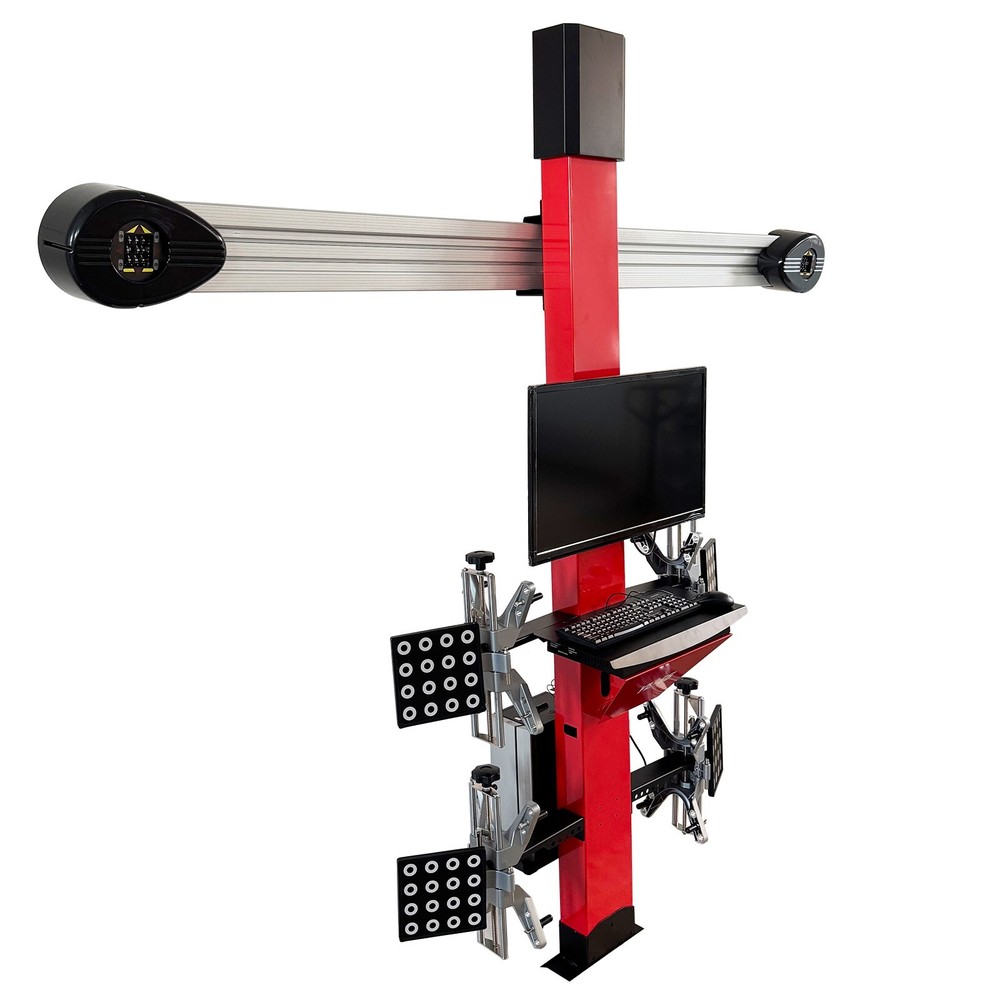110V 3D Intelligent Wheel Aligner Wheel Alignment Machine LED Wheel Calibration